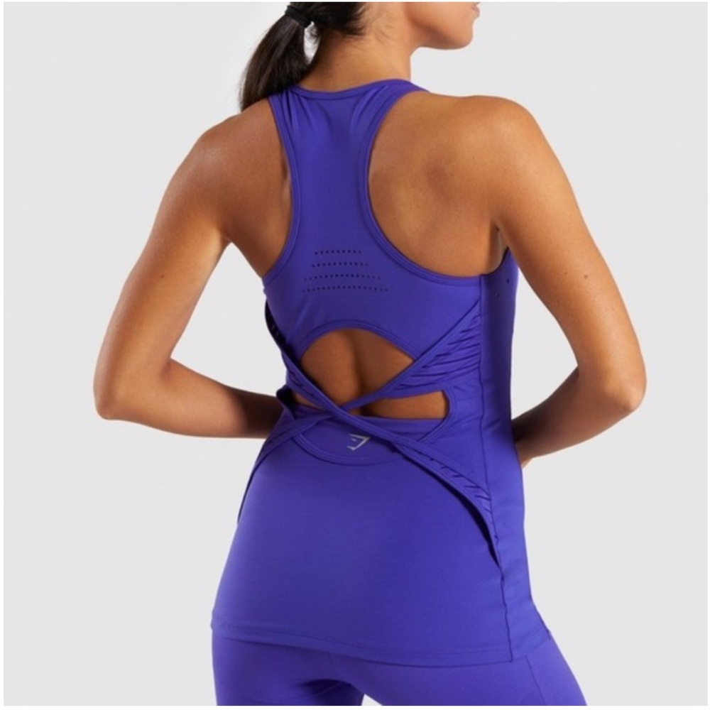 Gymshark‎ Pro Performance Vest Tank Indigo szS/M